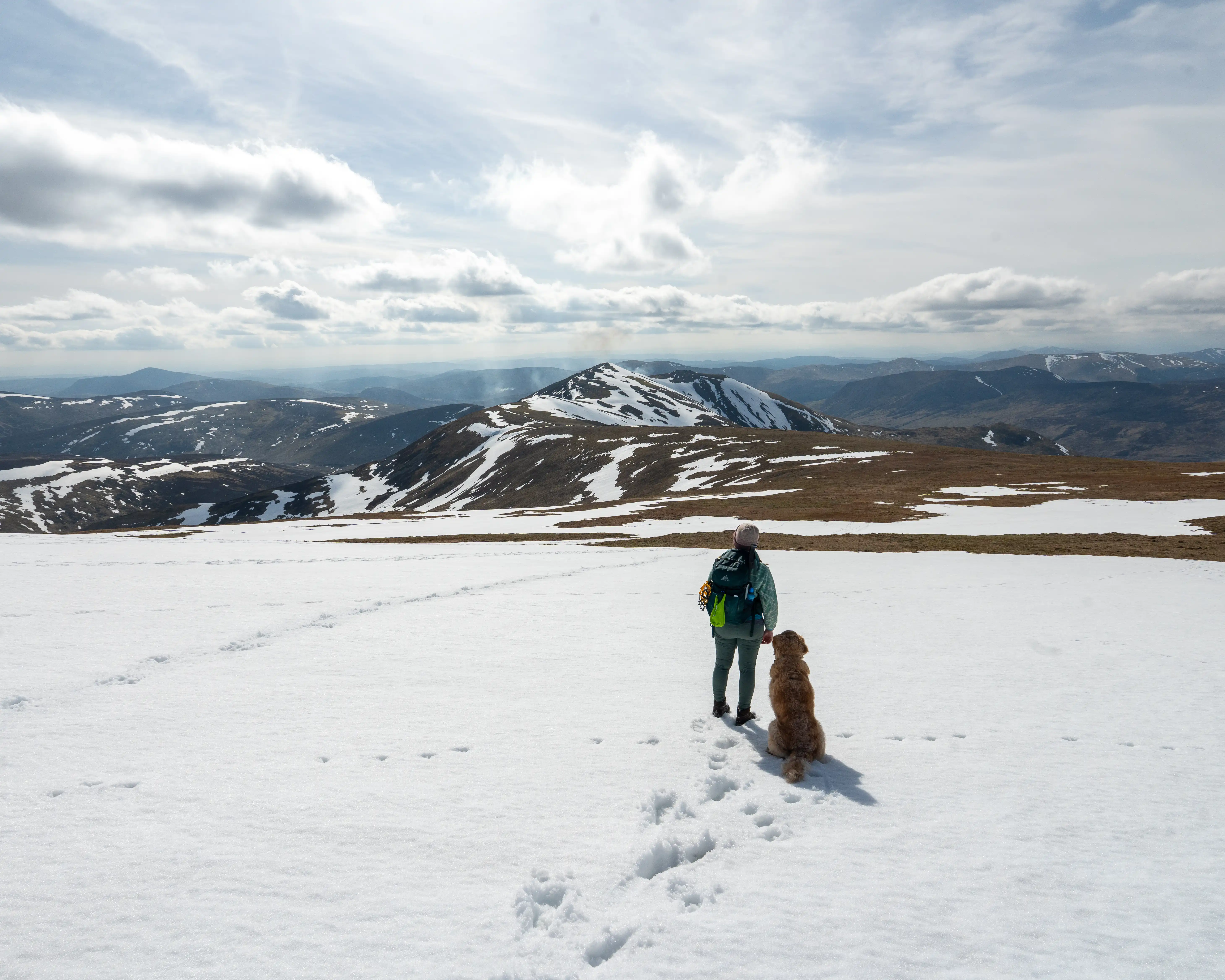 Hiking Càrn an Tuirc, Cairn of Claise, Glas Maol and Creag Leacach — 4-Munro Circuit Munro in Glen Shee to Mount Keen, Scotland